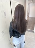 ブリーチ無しダブルカラー【透明感グレージュ】