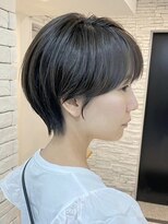 メモリーズ 表参道(Memories)&nbsp;ショートヘア/ボブ/可愛い丸み/簡単スタイリング/20代/30代