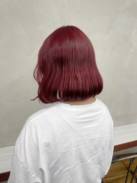 ニコ トウキョウ 渋谷(nico TOKYO) レッドヘア/チェリーカラー/ダブルカラー/ケアブリーチ