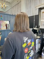 ヘアーサロン ラ ボーテ&nbsp;ハイライトボブ♪
