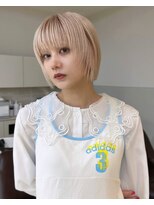 スタニング 渋谷(STUNNING.) レイヤー/ボブ/ケアブリーチ/ダブルカラー/ハイトーン【修】