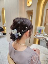 プアメリア 名古屋(Puamelia) ヘアセットヘアメイクお呼ばれヘアライブ量産コンサートアレンジ