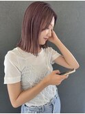 【nobuyo】lavender beige × ヘイリーbob