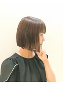 前下がり切りっぱなしボブ