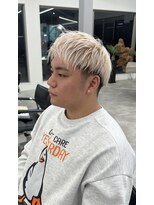 レノ 直江店(RENO)&nbsp;メンズショート/ホワイトベージュ