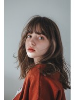 ラナ 新宿(lana)&nbsp;こなれミディアム/レイヤーカット/顔まわり【lana hair 新宿】