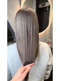 色落ち意識したラベンダーグレージュ