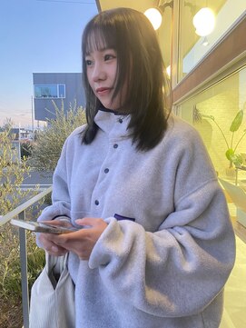 エムサロン 元総社(emusalon) 【Yuuka】たっぷりlayerとオリーブカラー