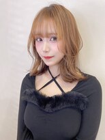 イーストハムヘッドショップ(EAST HAM head shop) レイヤーカット/ミディアム/ミルクティーベージュ