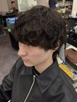 グッドタイムエフティフィフス 横浜西口(GoodTimes ft.fifth)&nbsp;横浜シャドウパーマ波巻きスパイラルパーマ緩めマッシュウルフ