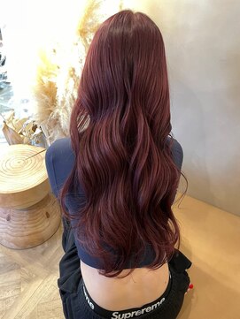 ラヴィズム 名駅店(LUVISM) ◎韓国ヘアー顔周りレイヤーおくれ毛ミディアム前髪名古屋/名駅