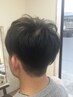 メンズカット＋選べるケア（眉カットorクイックスパ）　￥6050