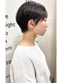 morio札幌　耳掛け可愛いマッシュショート
