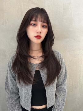 ロンド メリー 大宮(Lond merry) ミニウルフ髪質改善縮毛矯正酸性ストレートレイヤーカット/大宮