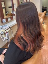 パルティール(Partir)&nbsp;さりげないのに印象的。インナーカラーで差をつける