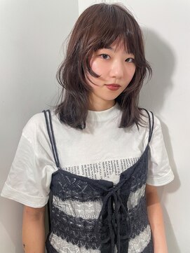チクロヘアー(Ticro hair) 柔らか質感のカットカラー