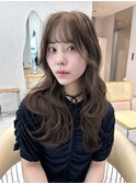 【香月指名☆】韓国風巻き×マロンベージュ×レイヤー×顔周り