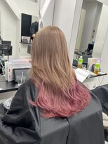 アライブ キチジョウジ(ALIVE Kichijoji) 【ALIVE吉祥寺】ミルクティーベージュピンクグラデーション