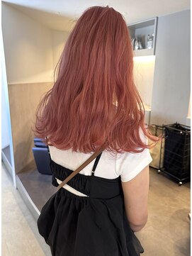 ニコフクオカヘアーメイク(NIKO Fukuoka Hair Make) 色落ちがブロンドになるピンクオレンジ/ピレンジ/ペールピンク