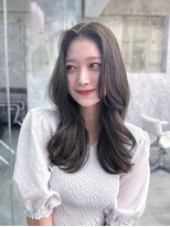 フィヴェント(Fivent) 美髪韓国レイヤーイメチェン暗めデザインカラーくびれヘア