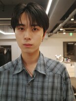 アンサー 渋谷(ANSWER)&nbsp;ニュアンスパーマ毛流れセンターパートナチュラル韓流ヘア