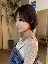 トリッカ 銀座(tricca)&nbsp;ショートヘア/似合わせカット/ブラウンカラー