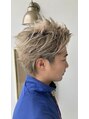 ノーム(NOAM)&nbsp;スパイキーショート/ブリーチ/ミルクティベージュ
