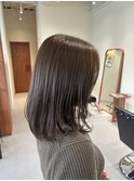 グレー×ベージュ