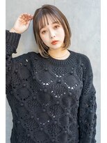 レゴ(REGO) #小顔黒髪クラゲヘアーオリーブグレーココアベージュ