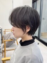 ビューナゴヤ 名駅(VIEW NAGOYA)&nbsp;ショート/オリーブカラー/髪質改善/白髪ぼかし/小顔