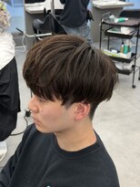 オーバル バイ アピッシュ(OVARL by apish)&nbsp;パーマ落とし/縮毛矯正メンズカット