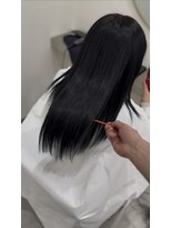 ナンバー エリュン 秋田店(N°Elune) ケアカラーダークグレージュ