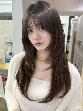 サンド ミュウ 横浜店(sand mieu) レイヤーカット/ハッシュカット/髪質改善/縮毛矯正/横浜