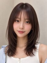 オーラ オモテサンドウ(Aura omotesando)&nbsp;モーブショコラ×くびれレイヤー