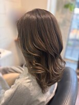 ヘアーアンドメイク ルシエル(hair&make Luxiel)&nbsp;立体感ハイライト☆微レイヤーの上品ミディ
