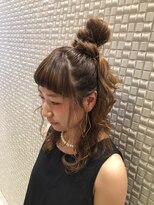 オリーブスバイネオリーブ(Olive's by neolive)&nbsp;【新宿Neolive】ハーフアップおだんごアレンジ☆