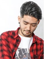 メリケンバーバーショップ コウベ(MERICAN BARBERSHOP KOBE)&nbsp;グランジから刈り上げオールバックにイメチェン　宮内政直　＃５