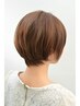 縮毛矯正＋カット＋トリートメント￥9600