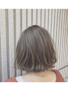 ネオリーブカップ 町田店(Neolive capu) [Neolive Capu]細ハイライト×アッシュベージュ