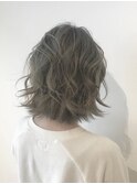 ☆透明感漂うミントベージュ×ボブディ☆