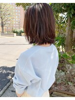 ブルー(BLUE)&nbsp;#BLUE ローレイヤーボブ