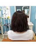 毛先の動き自由自在お手軽ボブ/20代/30代/40代/50代/倉敷/白楽町