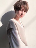 Lien☆ナチュラルブラウン×ローライト×マニッシュショート