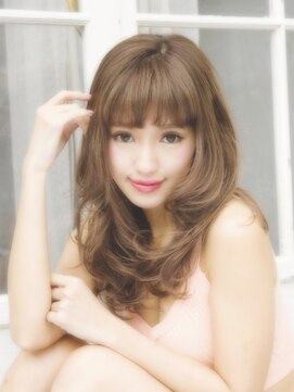 アークスヘアー ピンクベージュ×大人可愛いエレガントパーマ