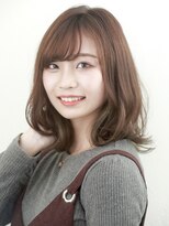 ヘアリゾート粋 ウナム 新宿東口店(enam)&nbsp;大人可愛いくびれ外はねボブ