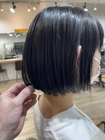 ぱっつんボブ