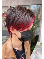 パムス(pams)&nbsp;【pams】束感ショート×暖色系カラー