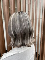 グラスヘア 石垣店(Grass Hair)&nbsp;グレージュ　ハイライト