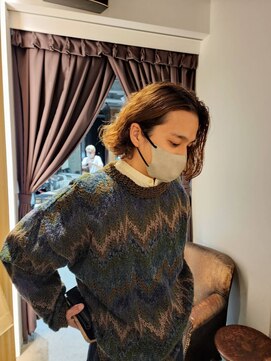 ブロック ジャポン(bloc japon) メンズニュアンスウェーブボブ