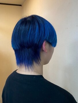 ヘアーメイク ドット(HairMakeDOT) ブルー